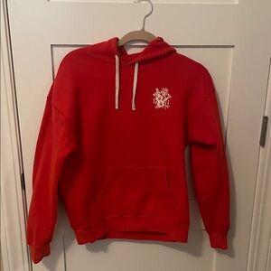 Billabong Red Hoodie with Emblem